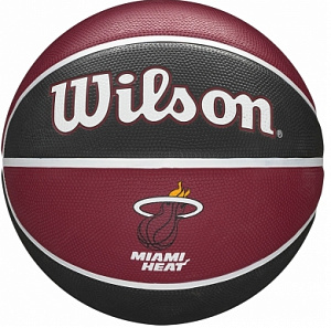 Мяч баскетбольный “Wilson NBA Team Tribute Miami Heat” АРТ.Wtb1300xbmia