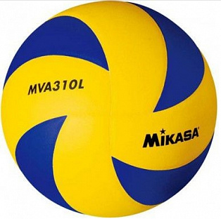 Волейбольный мяч Mikasa MVA310 р.5 желтый-синий
