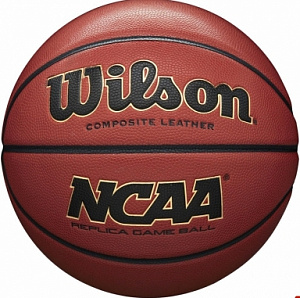 Мяч баскетбольный “Wilson NCAA Replica Comp Defl” АРТ.Wtb0730xdef